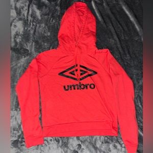 Umbro cropped hoodie